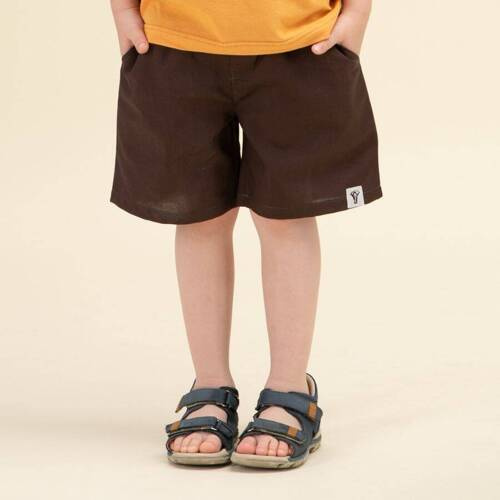Safari Krótkie spodenki dla chłopca Pinokio - brązowy