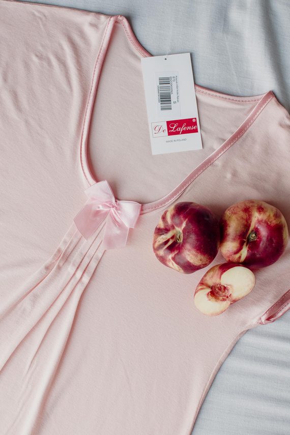 870 Visa Koszula nocna De Lafense - brzoskwinia