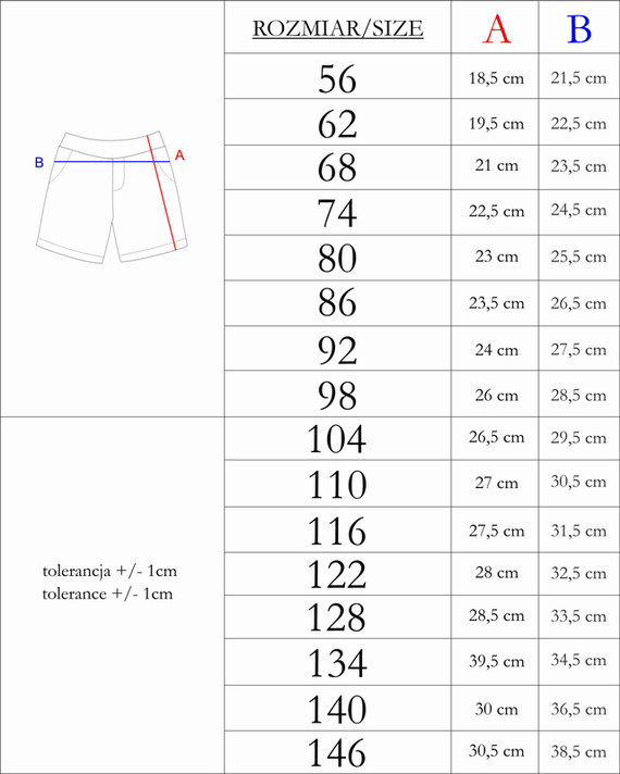 214187 Muki Krótkie spodenki Nicol