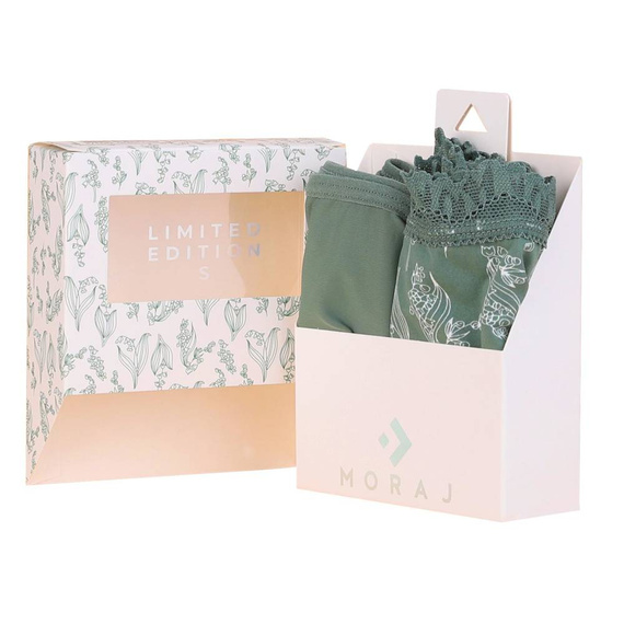 BCL1900-003/2 Figi Damskie 2-pak Moraj - mix kolor