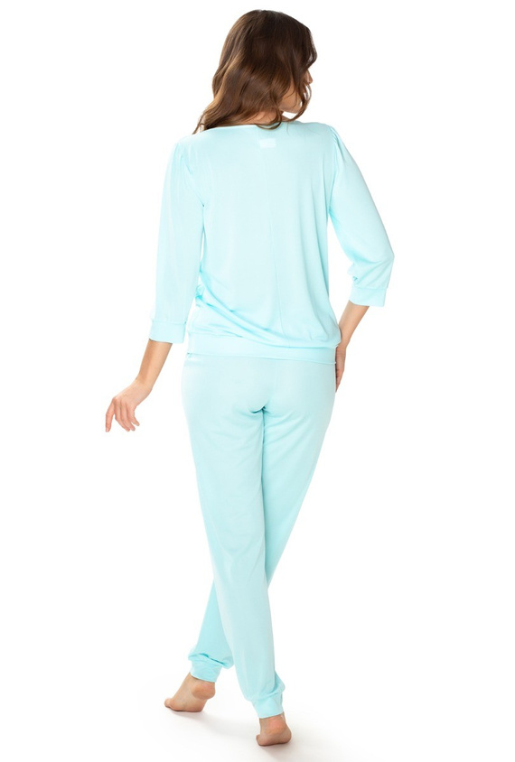 86665 Izabell dres damski Mewa turkusowy