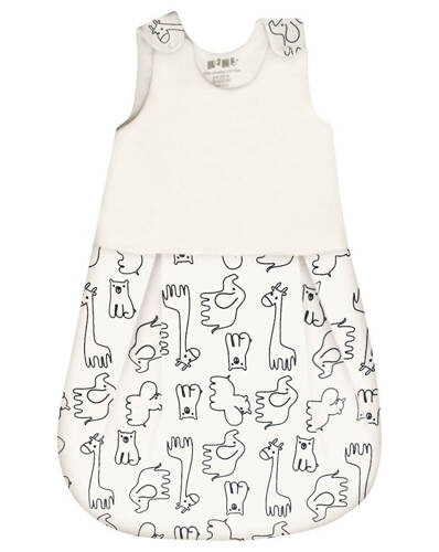 ABN-1118 Śpiworek niemowlęcy z bawełny organicznej Nini