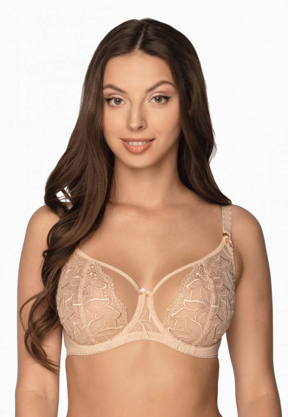 1196 Dafne Biustonosz Miękki Gaia -beżowy