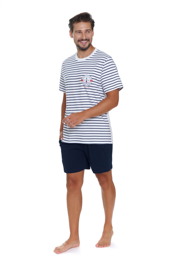 5351 Piżama Męska Doctor Nap - marine