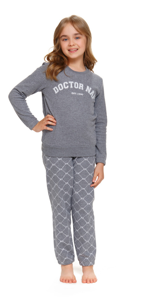5243 Piżama dziecięca Unisex Doctor Nap - grey