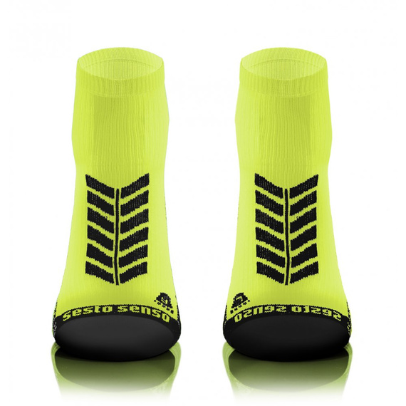Sport Socks Skarpety sportowe Sesto Senso żółty-czarny 