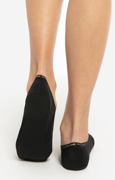 00C260 44 Baleriny stopki Foots Gatta - nero