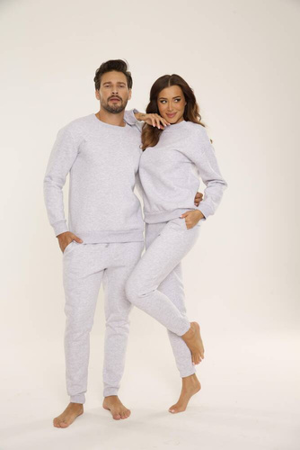 813 Indigo Dres męski De Lafense - jasny melanż