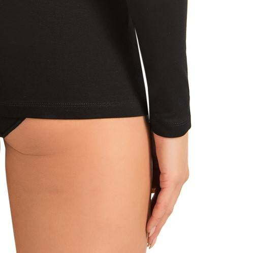 179252 Evelyn Bluzka damska golf Teyli - czarny