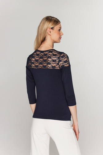 Melanie Bluzka damska Babell - granat