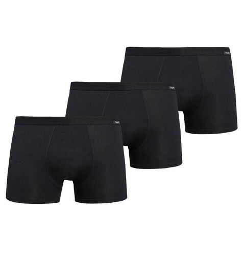 801-3 Levi Bokserki męskie 3- PAK Teyli - czarny