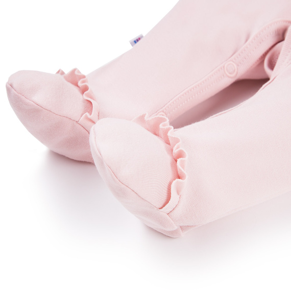 Roses Komplet Śpioch + kaftan Eevi- jasny róż