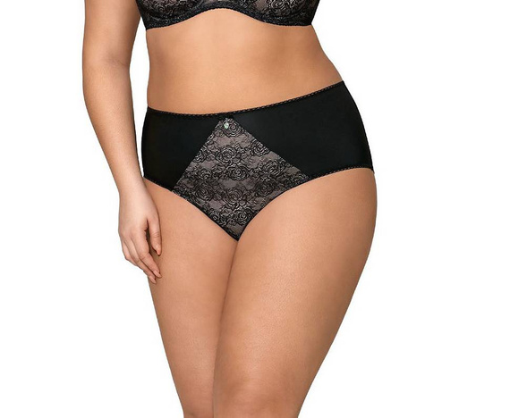 1755 Miękki Biustonosz Ava czarny