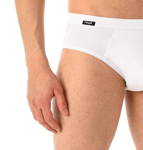 802-3 Toni Wielopak Slipów Męskich Teyli - białe