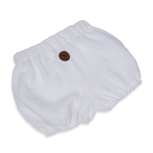 Białe Bloomersy Makaszka