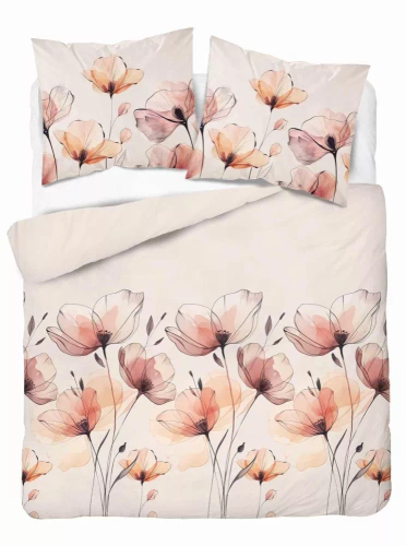 5492 A Pościel satynowa Detexpol Satin Stories jasny roż | 100% bawełna, splot satynowy, zamek, opakowanie prezentowe