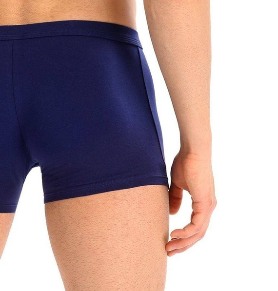 801-3 Levi Bokserki męskie 3- PAK Teyli - niebieski