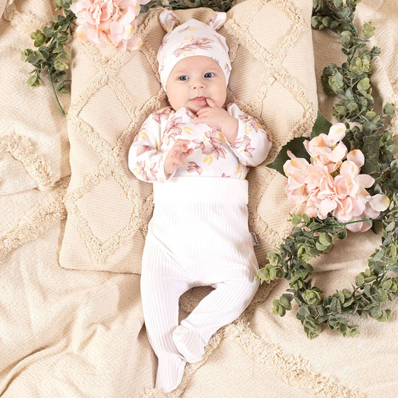 203096 Lou Kopertowe Body z długim rękawem Nicol