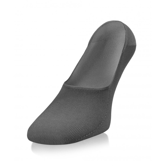 Stopki męskie niewidoczne mokasynki balerinki Sesto Senso grafitowy