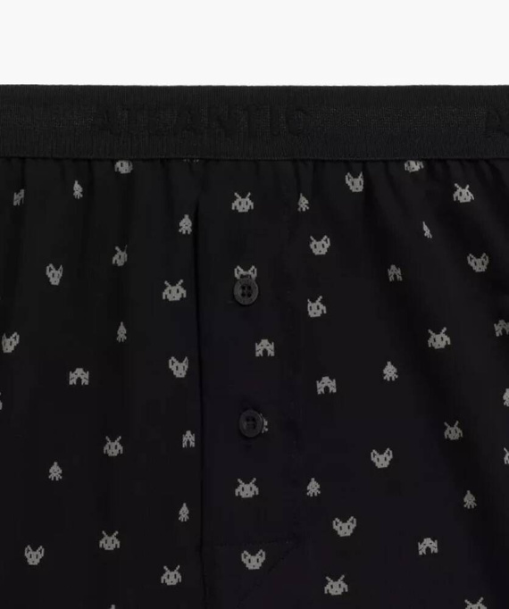 2MBX-055   Bokserki męskie Atlantic czarny