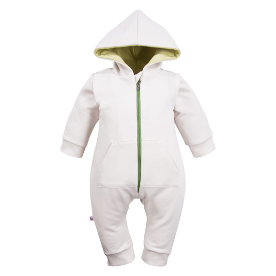 Hallo Kombinezon dresowy z kapturem Eevi - ecru