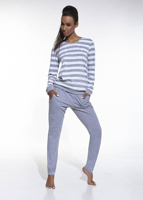 634/30 Molly Piżama Damska Cornette -biały