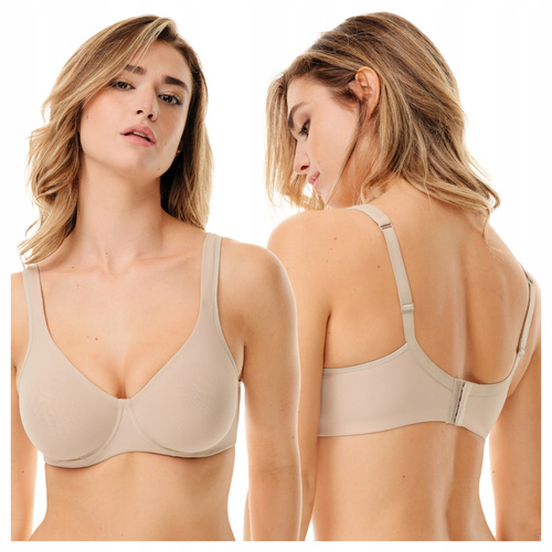 393 – miękki biustonosz, elegancki i wygodny Spiman tartora