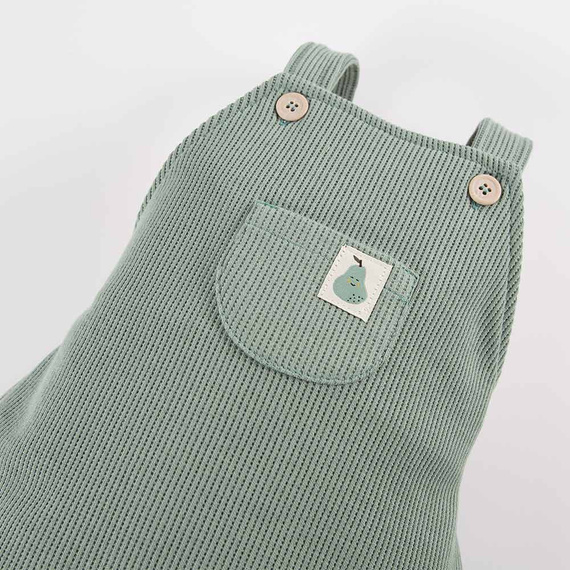 Pearfect Ogrodniczki niemowlęce Eevi - zielony