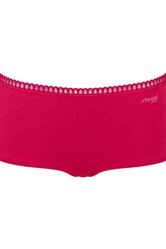 GO Crush Short C3P Szorty Damskie 3-pak Sloggi -czerwony różowy