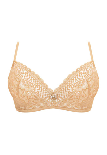 Clarisa Biustonosz push-up Nipplex-beżowy