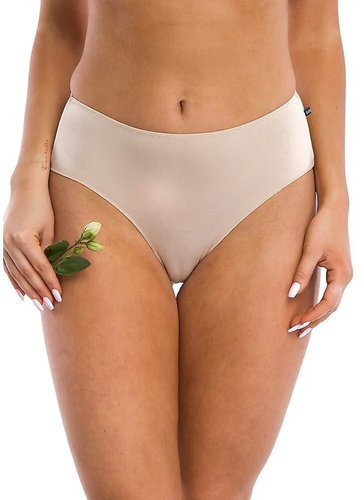 Key LPC 001 Bamboo Figi Damskie Midi z Włókna Bambusowego Beżowe