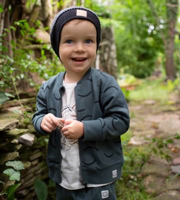 Le Tigre Bluza dla chłopca Pinokio - zielony druk