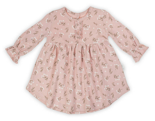 188167 Sukienka bawełniana "Nela" Nicol - różowy