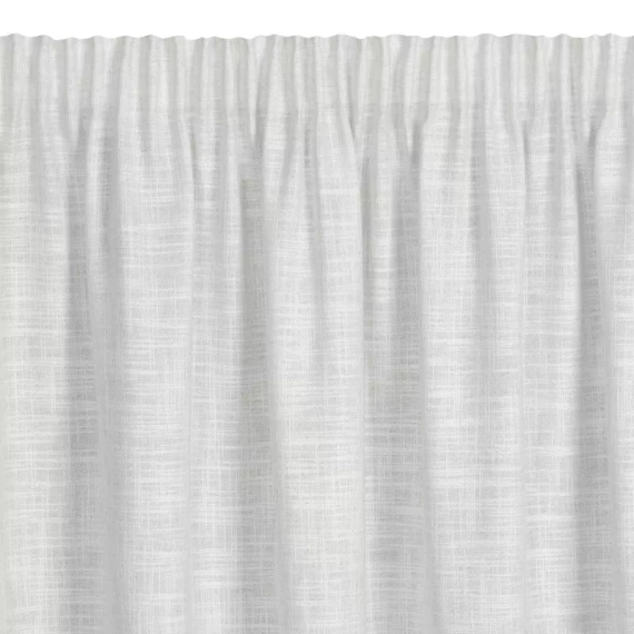 Rosi Zasłona na taśmie Eurofirany srebrny