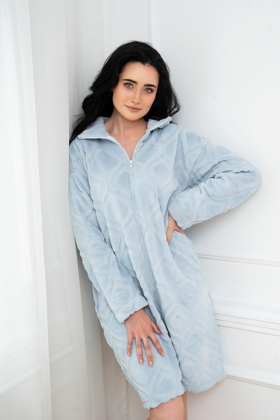 Arena Szlafrok damski Italian Fashion - niebieski