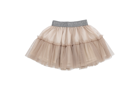 ST010 Flowers Spódniczka dziewczęca tiulowa Mamatti
