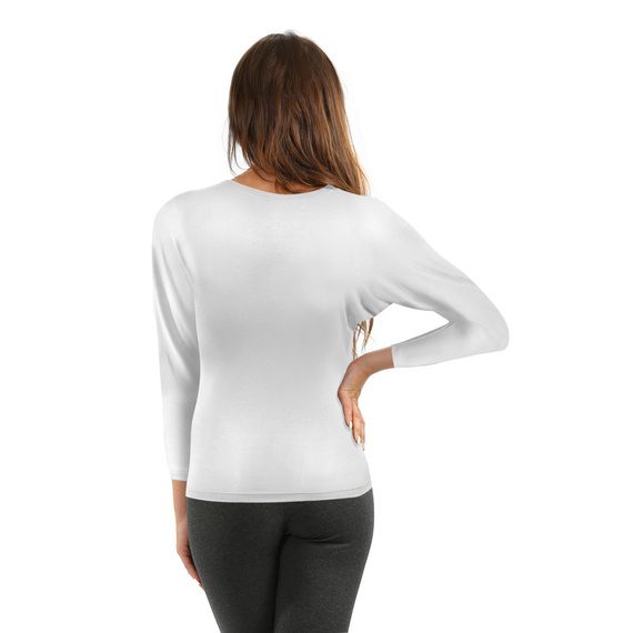 Andrea Bluzka damska kimono Sesto Senso biały