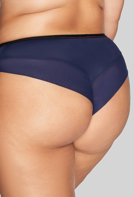 2119/B Figi damskie brazyliany Ava granatowy