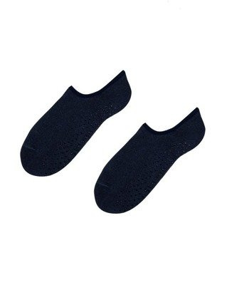 Stopki damskie Frotte gładkie ABS art.132 Steven - jeans melanż