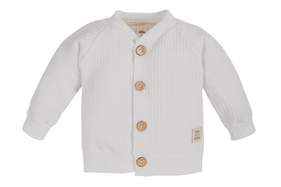 11249W "Natural Waffel" Bluza Makoma white
