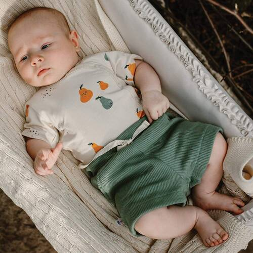 Pearfect Body kopertowe krótkim rękawem Eevi- ecru