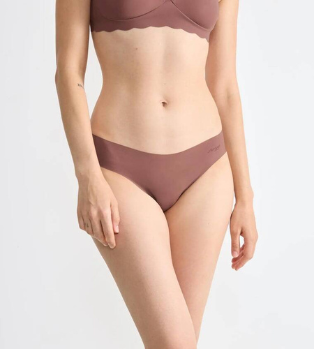 Zero Microfibre 2.0 Hipstring Stringi Damskie Sloggi - Cameo