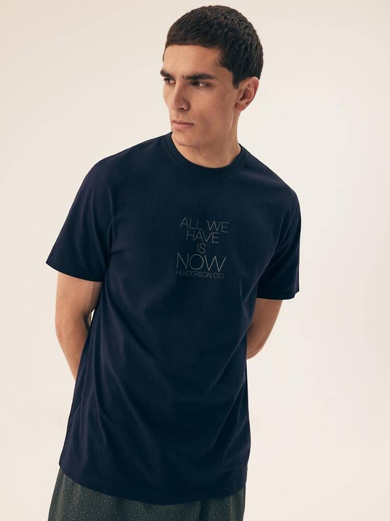 42632 Dreamer Piżama Męska Premium Henderson - granatowy