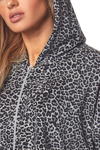 9118 Szlafrok damski L&L- różowy