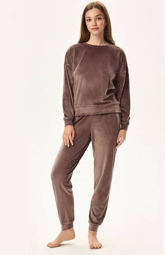 41892 Fain Piżama Damska Henderson - mocca