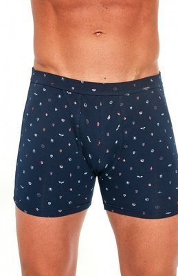 904/87 Prime Bokserki męskie Cornette - granatowy