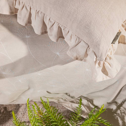 Seville Poszewka lniana Eurofirany kremowy