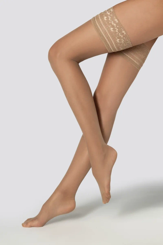Felice Pończochy damskie Mona 15 den naturale