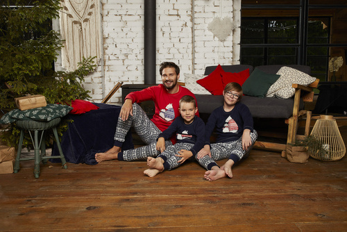 Arktyka Piżama dziecięca Italian Fashion - granat