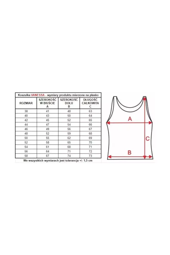 86548 Vanessa Podkoszulka Mewa ecru